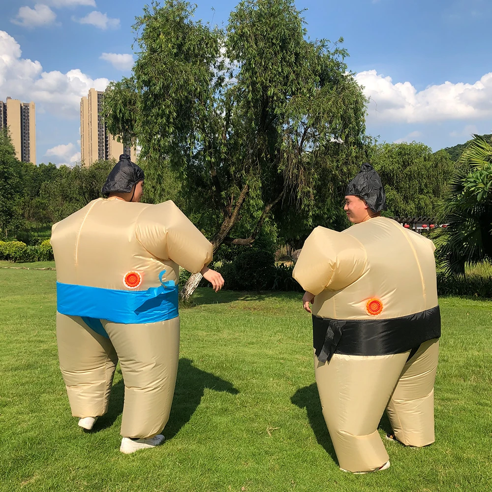Purim Sumo надувные костюмы Хэллоуин Косплей Костюм для взрослых вечевечерние Disfraces