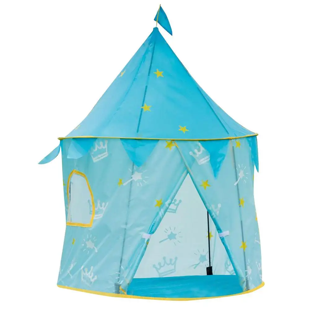 Детская палатка, игрушка, портативная игровая палатка для пикника на открытом воздухе, детские игрушки для игр, подарки - Цвет: Blue