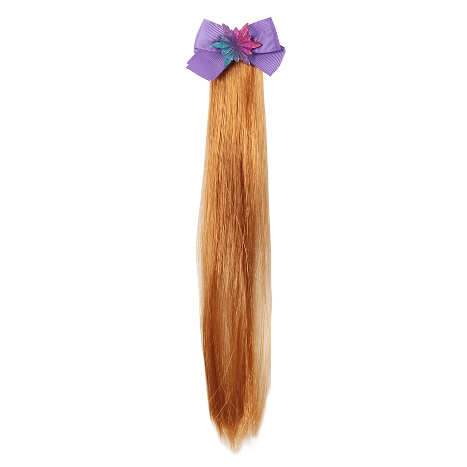 Вечерние аксессуары для девочек из синтетического волоса Эльзы и Анны; повязка на голову для костюмированной вечеринки - Цвет: 8 Anna wig