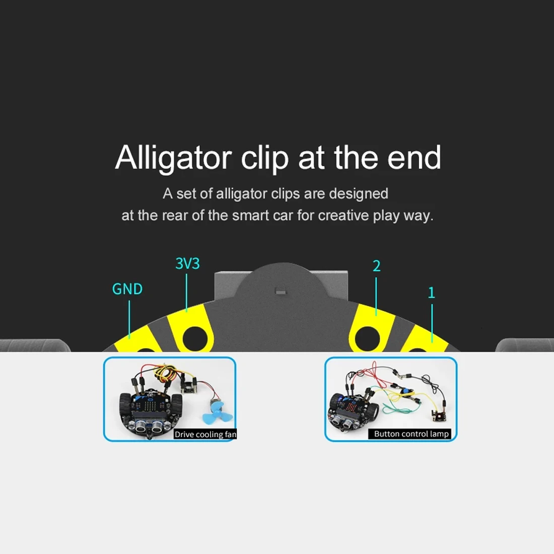 DIY избегание препятствий умный программируемый робот автомобиль обучающий комплект с материнской платой для микро: бит