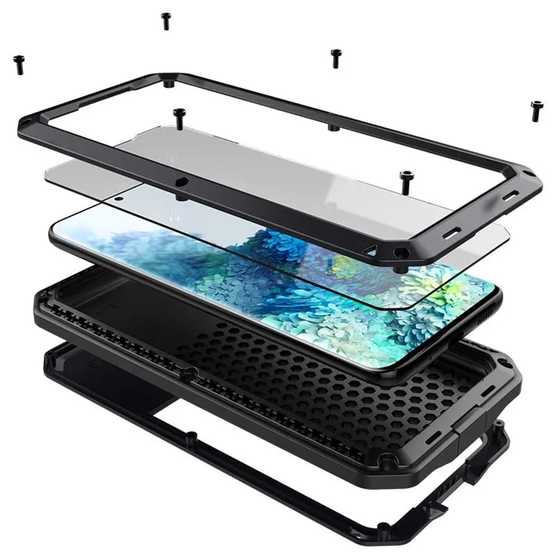 Heavy Duty Samsung Galaxy S20 Metal Case Heavy Duty S20 Plus Metal Case  Simicoo Samsung S20 Ultra Metal