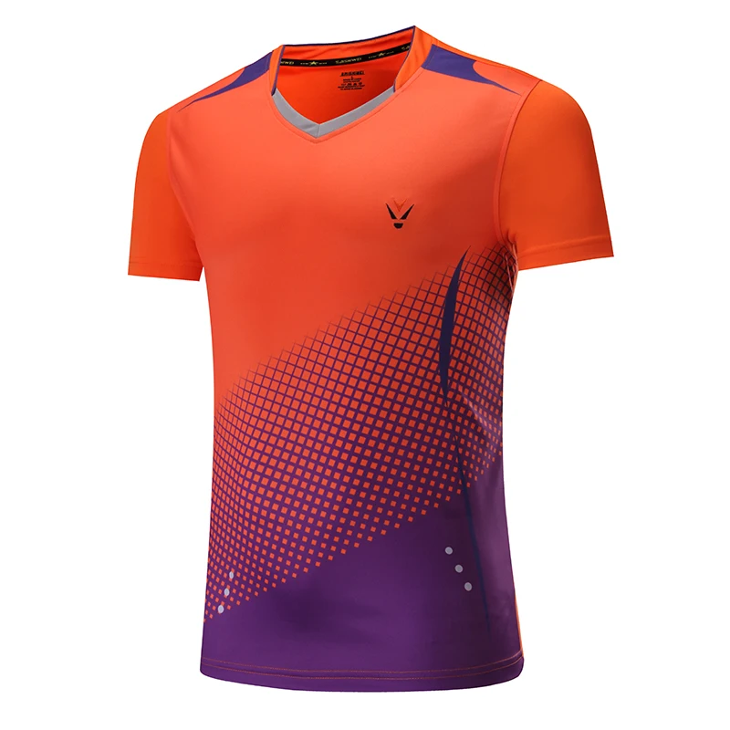 New Badminton shirts Men , sport shirt Tennis shirts Male , table tennis tshirt , Quick dry Fitness sports training tshirts