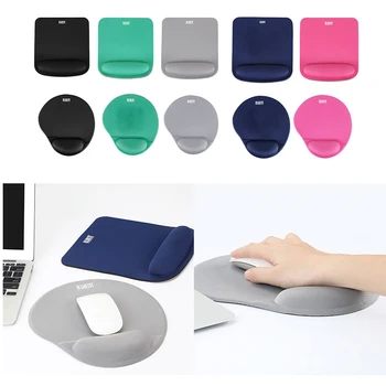 

Wrist Rest Mouse Pad with Gel Non-Slip Base Wrist Rest Pad Ergonomic Mousepad for Typist Office Gaming PC Laptop Games Mousepad