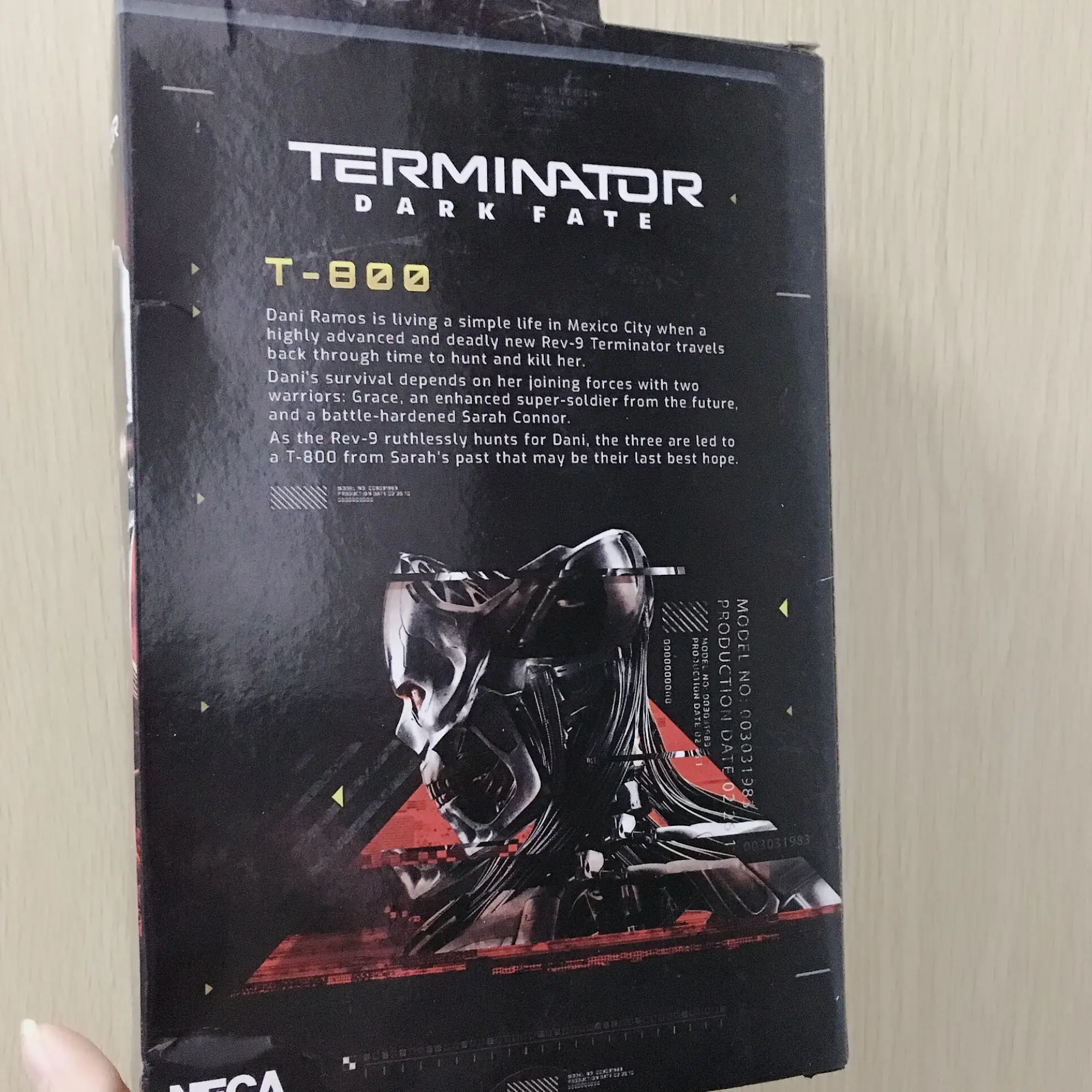 Тип NECA Терминатор T-800 Темный Fate Сары Коннор фигурка модель игрушка в подарок