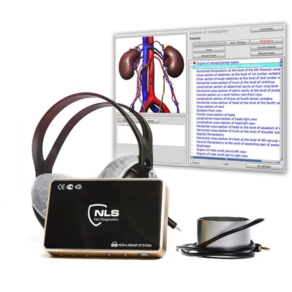 

Newest Multi-language 17d nls body health analyzer for disease detector