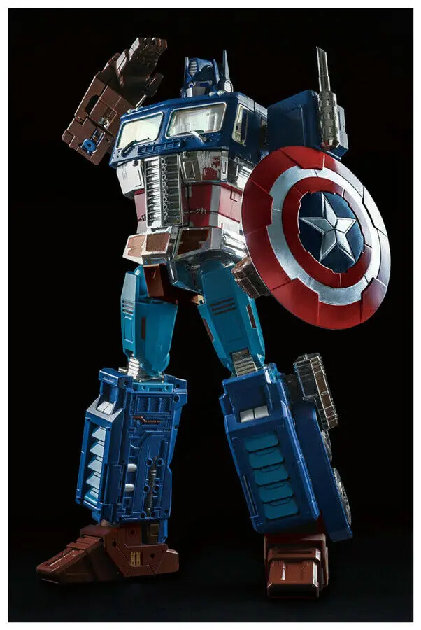 Lewin Resources LW-01A MP-10 Optimus Prime OP Captain America Style Oversize