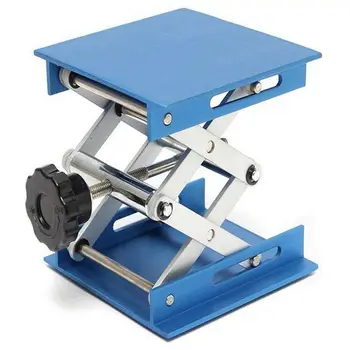 

BMBY-Aluminum alloy Laboratory Jack Scissor Lift Platform / Foldable Lifting Table Pad Height Control Ideal for Working,physical