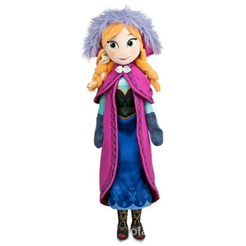 Disney игрушки Холодное сердце 50 см Анна Эльза плюшевые милые для девочек королева