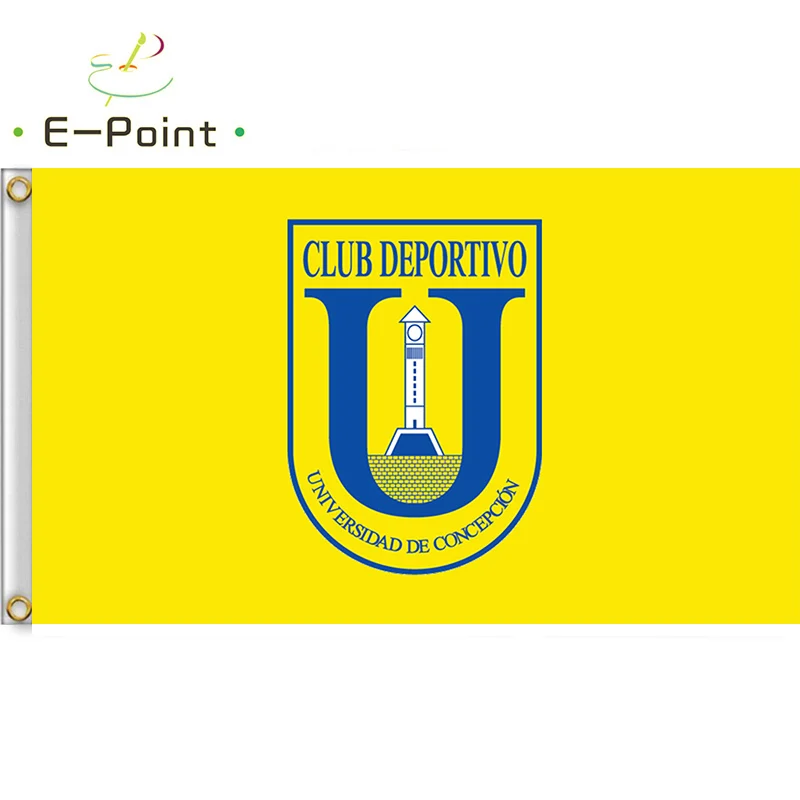 

Flag of Chile Club Deportivo Universidad de Concepcion 3ft*5ft (90*150cm) Size Christmas Decorations for Home Flag Banner Gifts