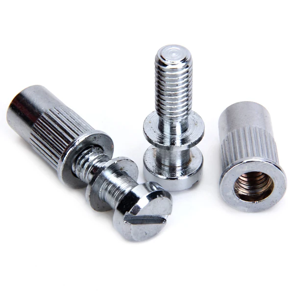 2X STUDS Stop Bar Tailpiece Anchors Posts Screws For LP Electric Guitar Bridge