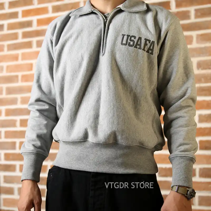 Cheap half zip sweatshirt Clearance