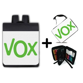 

PACK BACKPACK AND LOGO hard CASE PARTY VOX school