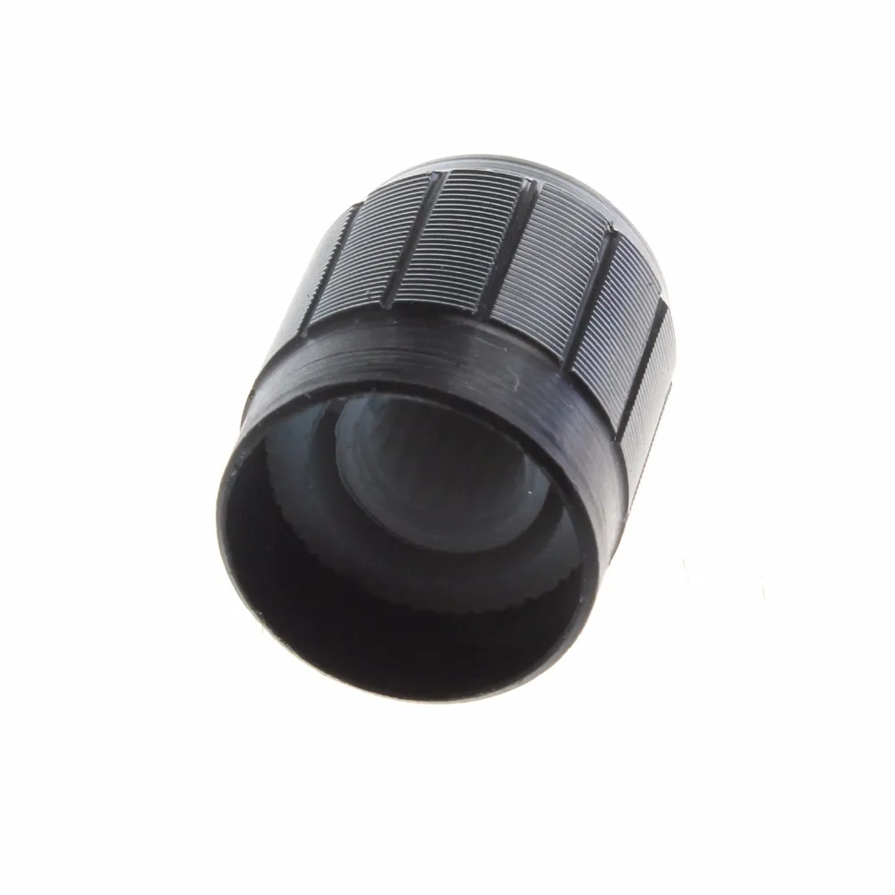 5 шт. черные металлические ручки 6 мм с вязанным валом и потенциометром|potentiometer