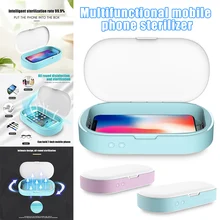Ультрафиолет средство для чистки сотового телефона УФ-светильник Чистящая коробка с USB интерфейсом подходит для телефонов ювелирные часы зубная щетка новое поступление