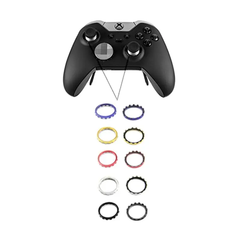 1 пара Thumbstick Accent кольца для Xbox One Elite игровой контроллер запчасти для ремонта