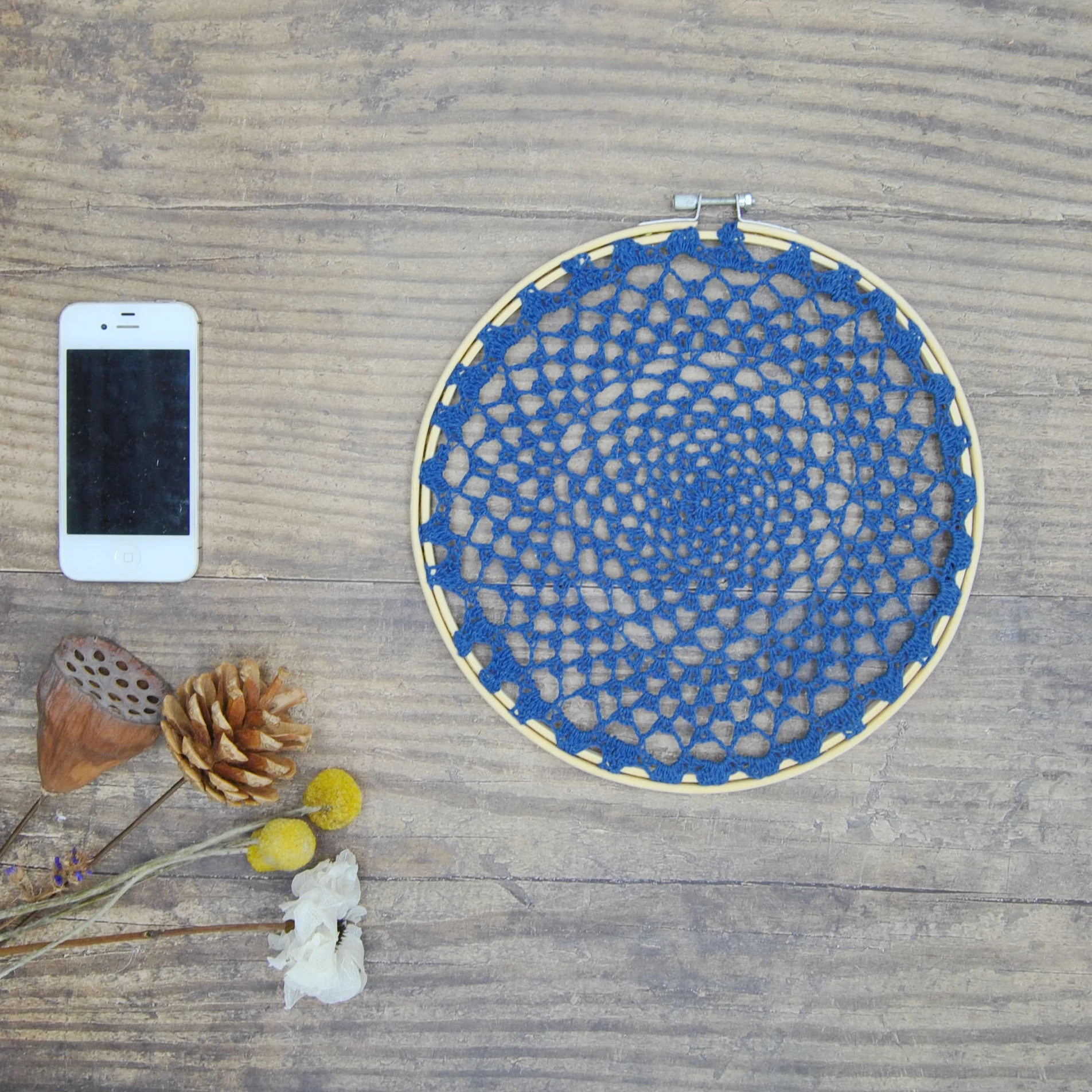 

One piece Handmade wall decorations wedding scene ornaments Bohemian Handmade Tapestry Sweet Home No.B062 Diameter 23cm