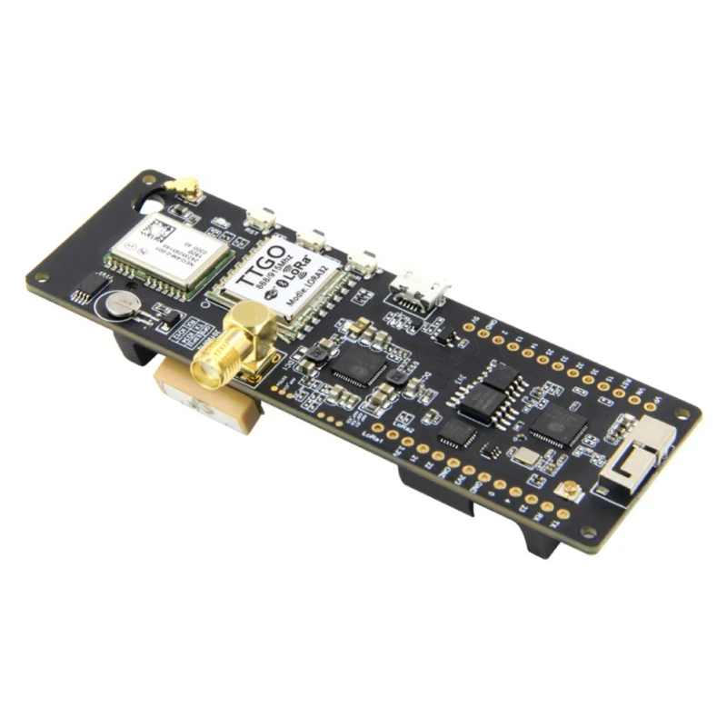 TTGO t-луч V1.0 ESP32 433 МГц WiFi беспроводной модуль Bluetooth gps NEO-6M SMA LORA 32 18650 Держатель батареи