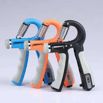 

10-40Kg Gym Fitness Hand Grip Men Adjustable Finger Heavy Exerciser Strength for Muscle Recovery Hand Gripper Trainer