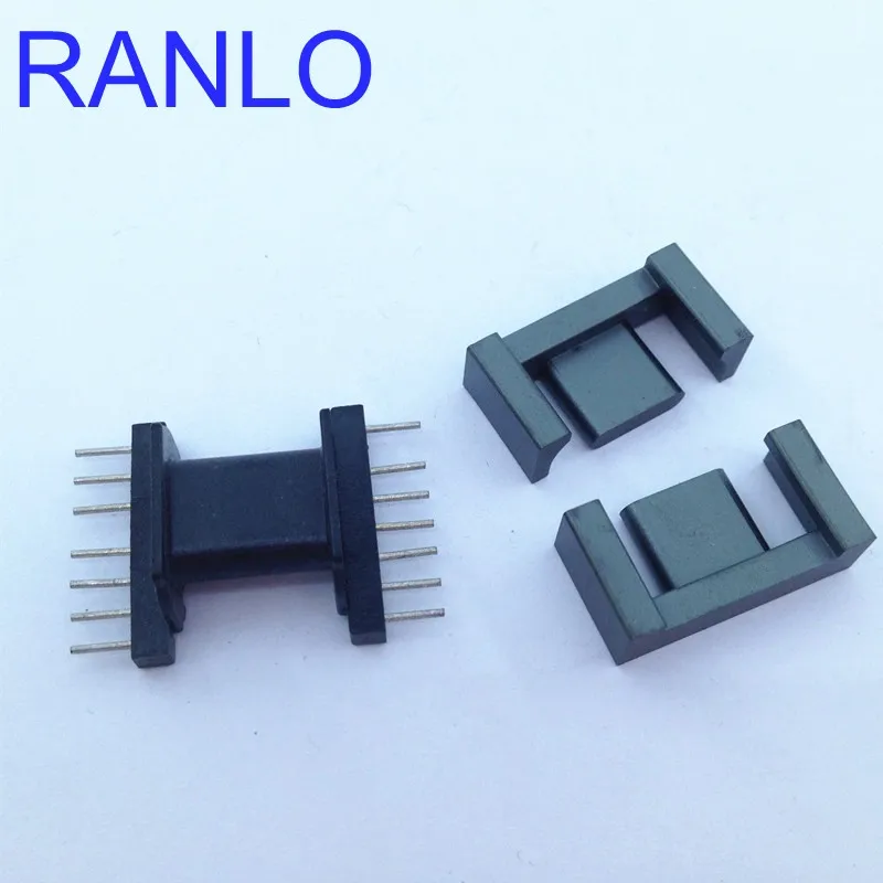 EPC17 SMD трансформатор Шпулька PC40 ферритовый сердечник 7 + 7pin бакелитовый
