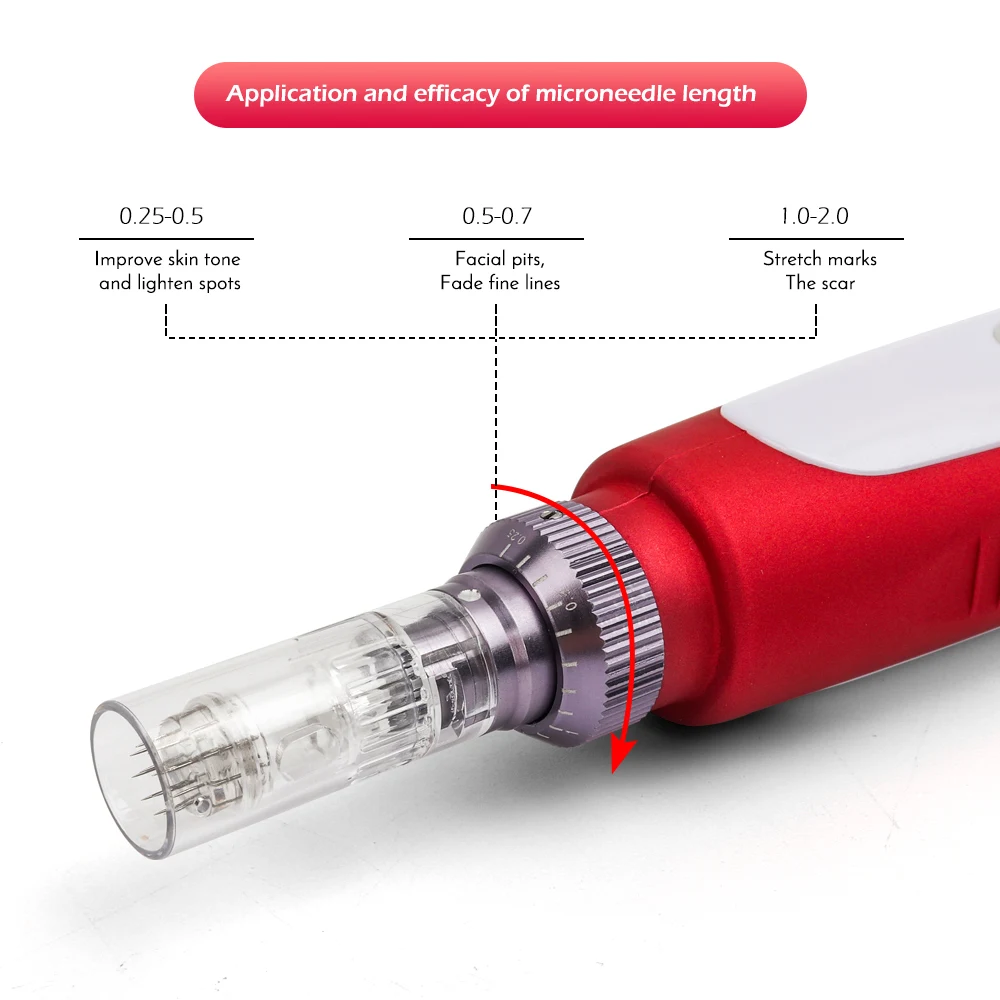 Bayonet Derma Pen Needle Cartridge NeedleTips Exfoliate Shrink Pores Device Electric Micro Rolling Dr Pen Stamp 3