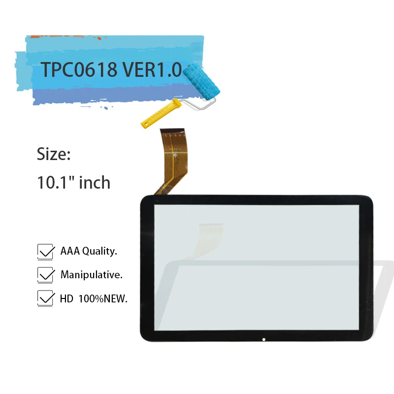 Сенсорный экран дигитайзер для 10,1 ''дюймовый TPC0618 VER1.0 планшет Сенсорная панель Замена датчика