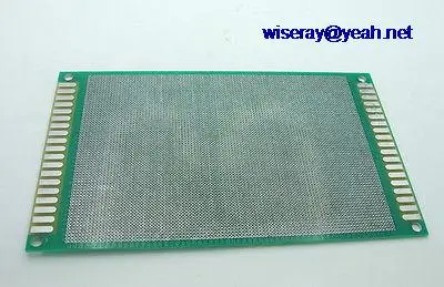 DHL/EMS 20 штук 90X150X1,6 мм двухсторонняя печатная схема pcb плата программирования 123 мм отверстие pitch-A8