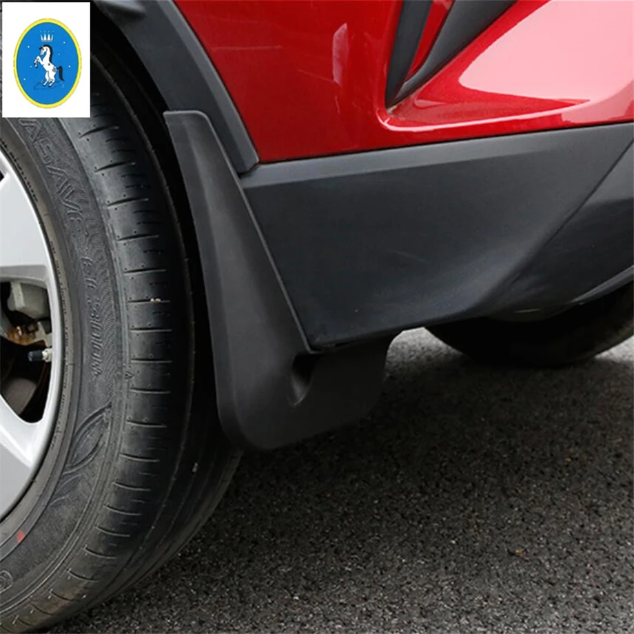 Yimaautotrim Аксессуары Передние и задние брызговики Защитный комплект подходит для Toyota C-HR CHR
