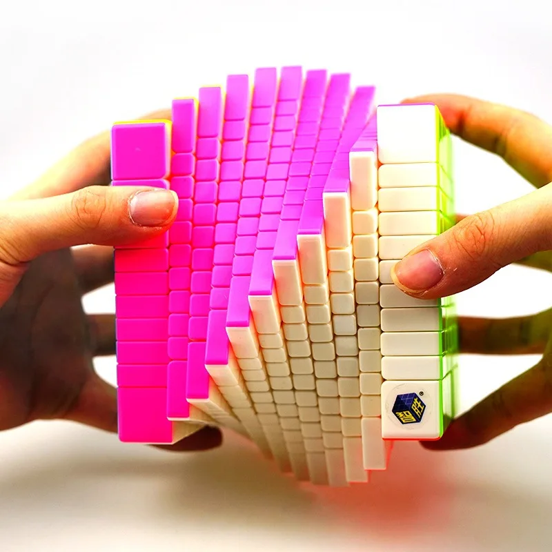 [Yuxin Хуанлун одиннадцать заказа] перехитрить игрушка высокого порядка Цвет 11 Order Magic Cube гладкая, не выцветает