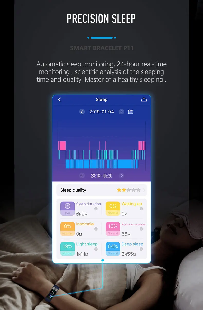 ECG+ HRV браслет для здоровья кровяное давление смарт-Браслет фитнес-трекер браслет с напоминанием о звонках для IOS Andriod для мужских и женских часов