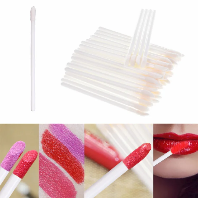 100Pc Disposable Makeup Brushes Eyelash Brush Clean Cotton Stick Eyelashes Extension Cleaning Removing Swab Make Up Beauty Tools