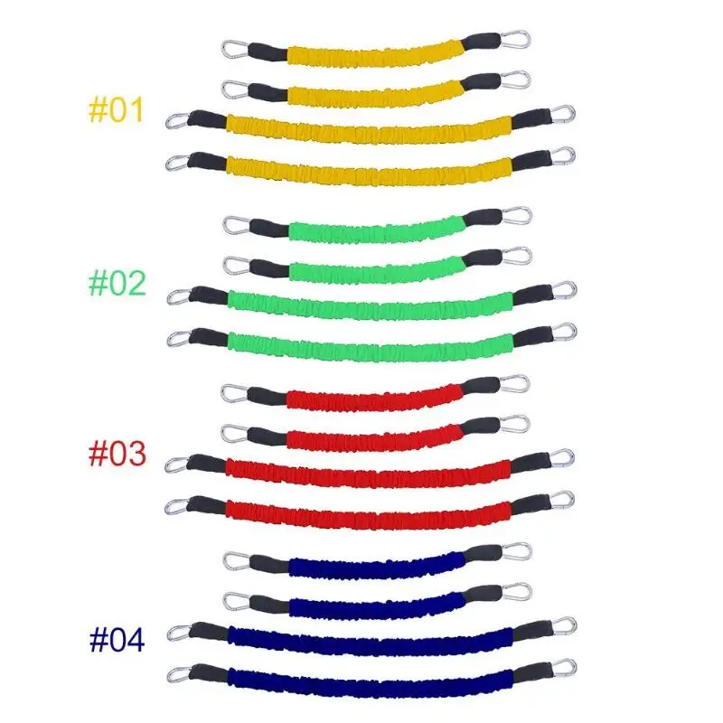 Waist Leg Bouncing Training Resistance Bands Home Gym Stretching Strap Set