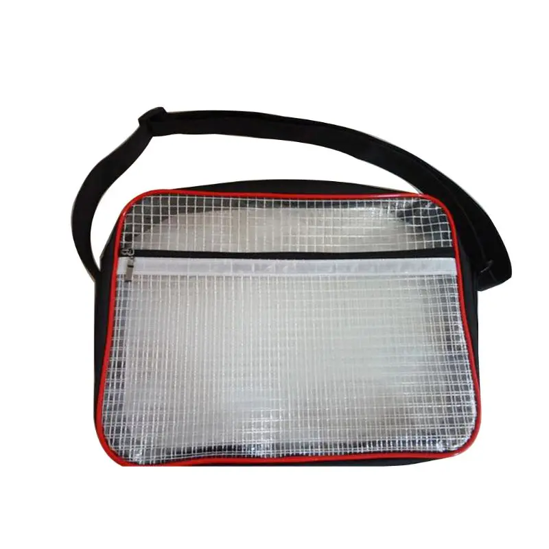 

Unisex Anti-static Shoulder Bag Transparent Handbags PVC Tote Satchel