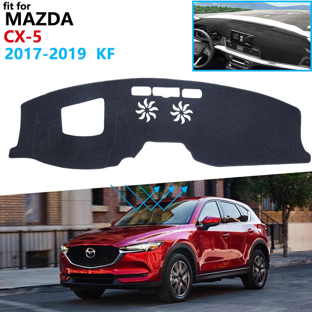 Защитная накладка на приборную панель для Mazda Аксессуары автомобилей 5 MK2 KF CX5 CX