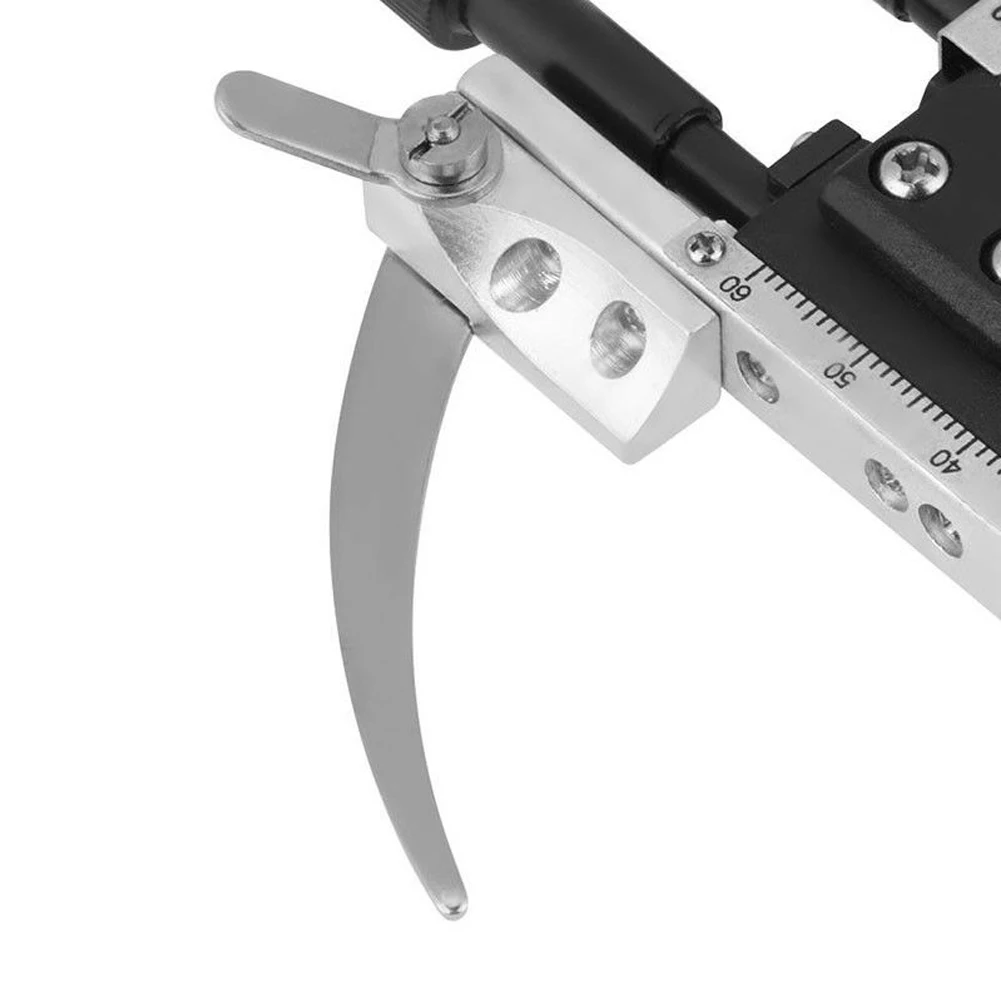 Attachable Механическая подвижная профессиональная Платформа со шкалой сценический суппорт Высокопрочный металлический для устройства для микроскопа