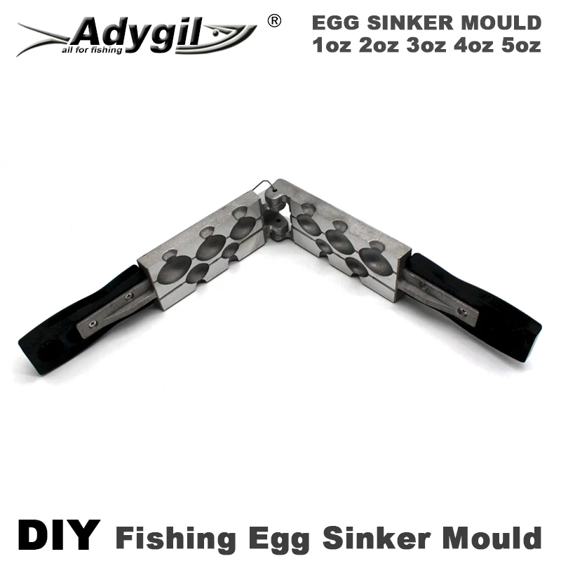 Do-It Egg Sinker Mold 4oz 3cavity