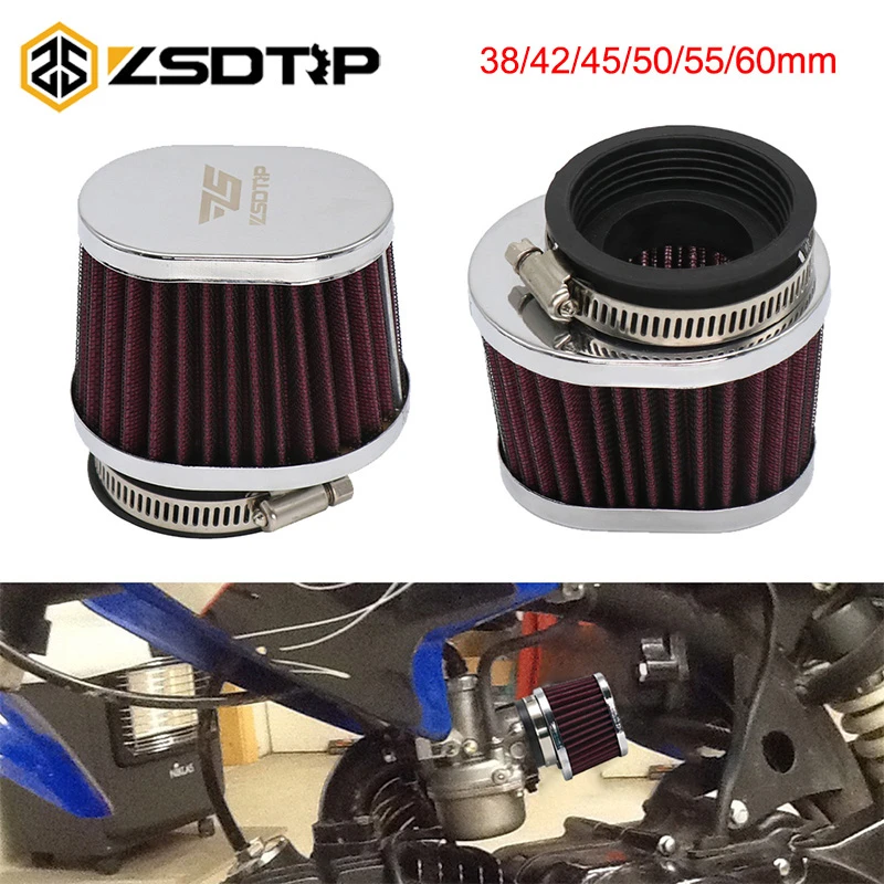 48mm Universal Carburettor Air Filters Carb Filter Air Cleaner - Foto 10