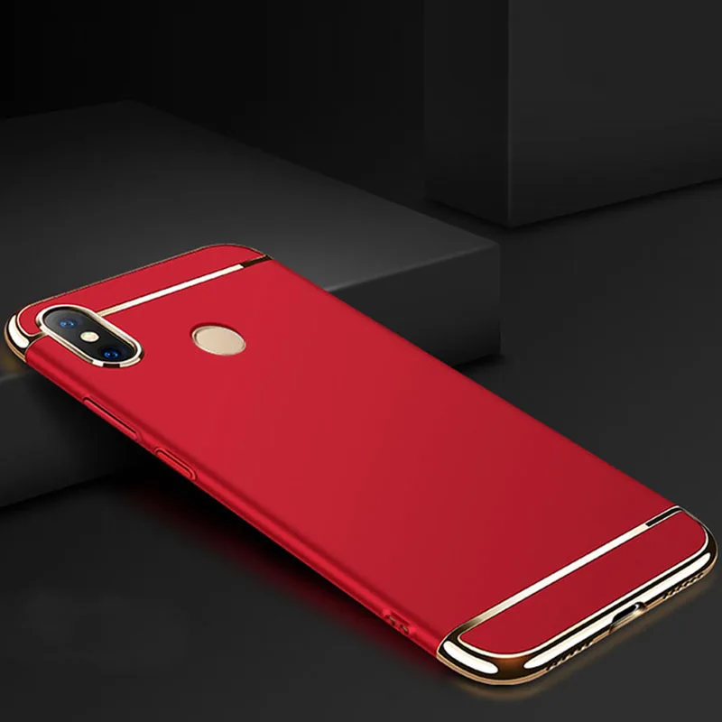 SemgCeKen Роскошный Жесткий Чехол для Xiaomi Mi 5s 5x6 6x a1 a2 lite ультра тонкий матовый красный золотой защитный чехол для телефона чехол etui