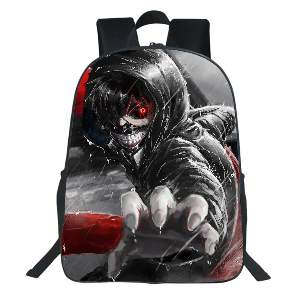 Japanese Anime Tokyo Ghoul Backpack School Bag for Girls Boys Women Men Teens Laptop Travel Rucksack Hot sale Sac Mochilas