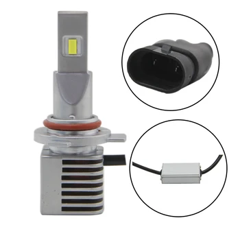 

SHUOKE NEW Bulb NT9 9012 LED 9012 HIR2 LED 6000K 5530 Chip LED Headlight Bulbs 12V 13.5V 28W 3200LM Car LED Lamp Free Shipping