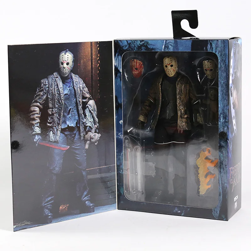 NECA Freddy vs. Jason Jason Voorhees PVC Action Figure Collectible Model Toy