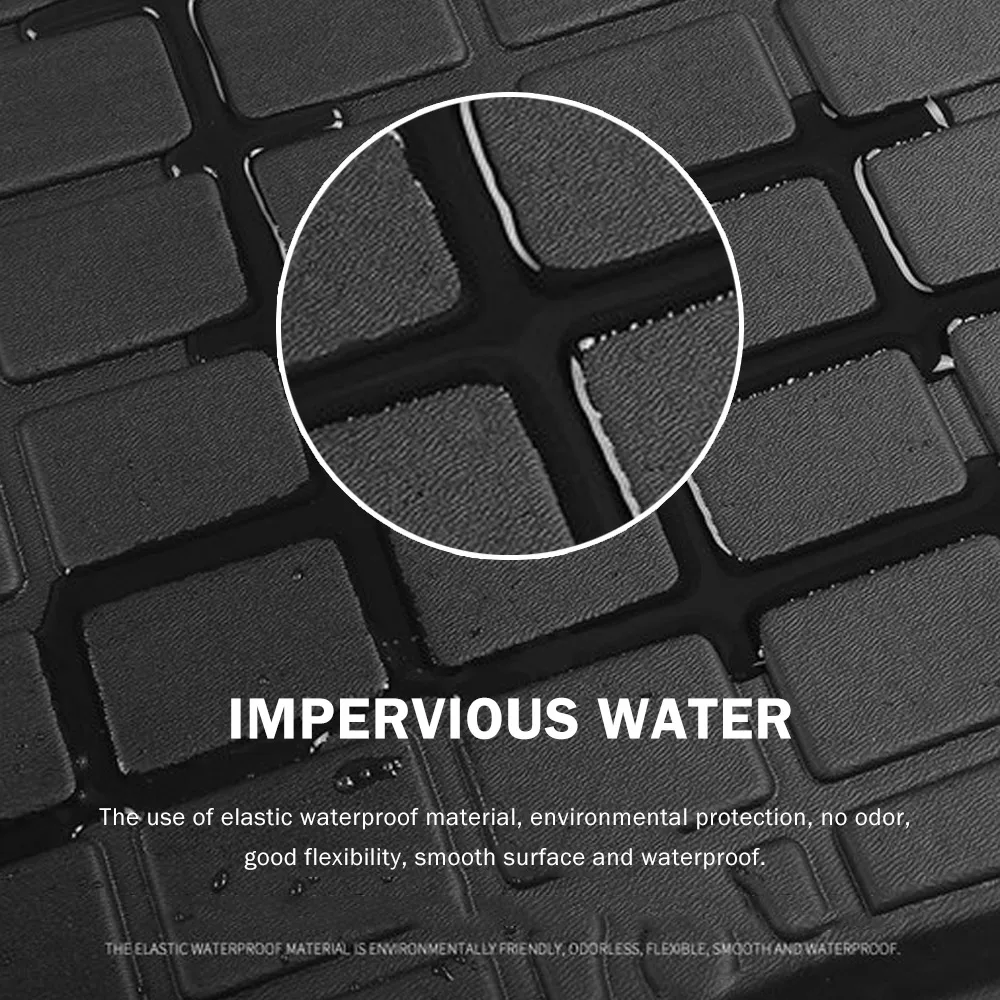 Car Rear Trunk Storage Mat Cargo Tray Trunk Waterproof Protective Pads Mat Front Box Mat Compatible For Tesla Model 3