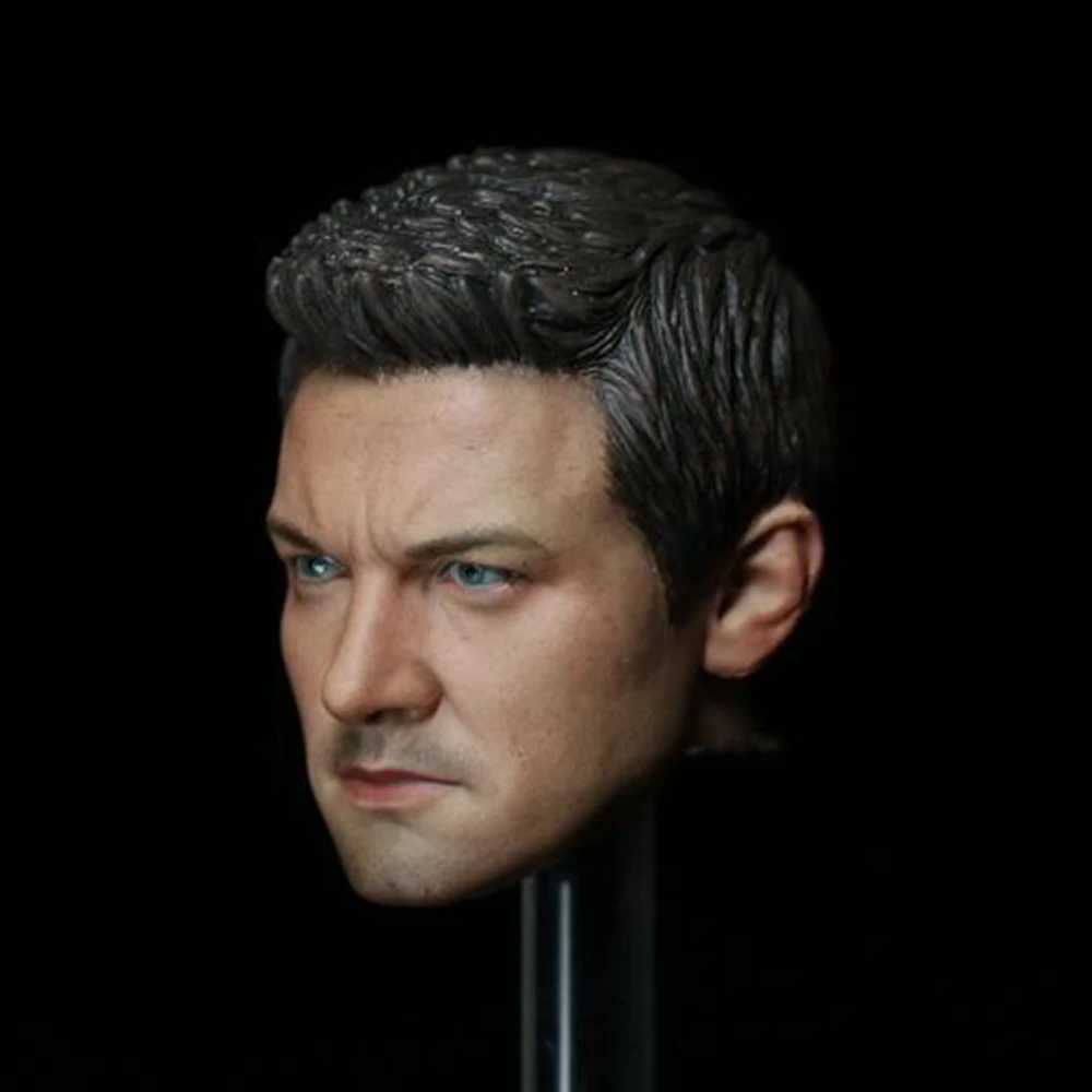 In stock 1/6 Scale Hawkeye Man Jerseys Renner Male Head Sculpt Fit 12 '' Action Figure | Игрушки и хобби