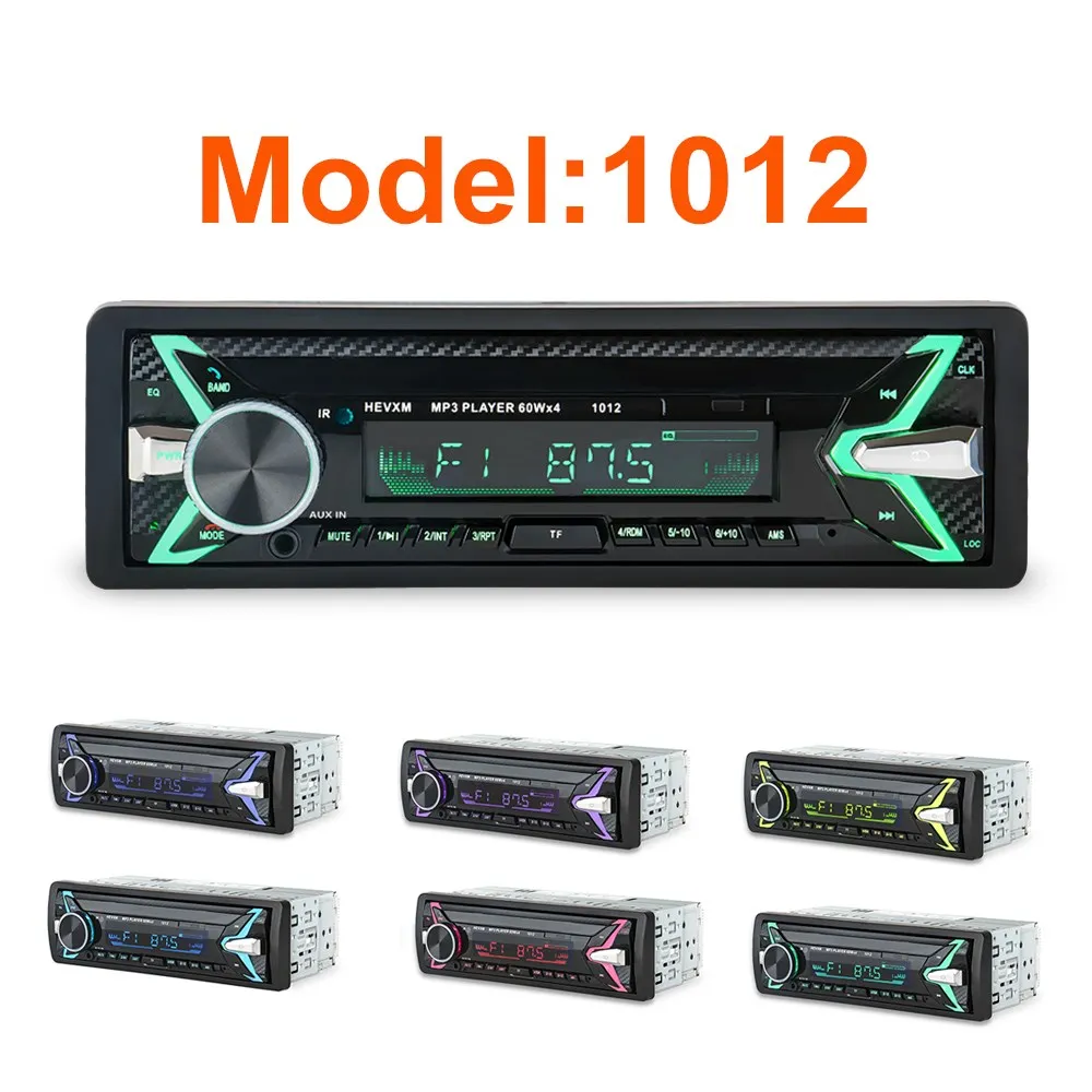 Bluetooth Авто mp3 плеер мультимедийная система 87 5 108 0 МГц fm радио с пультом