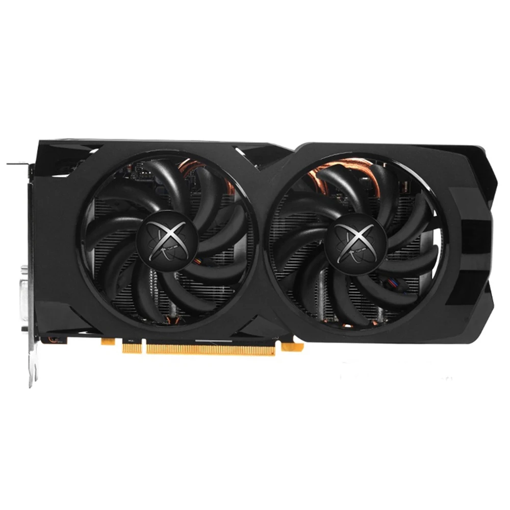 Видеокарта XFX AMD Radeon RX 480 4 Гб видеокарта GPU RX480 ГБ DDR5 видеокарты для ПК Настольная