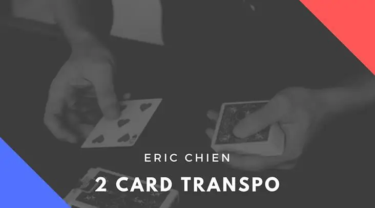 Две карты Transpo от Eric Chien Magic tricks