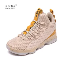 Новинка; баскетбольные кроссовки с высоким берцем; удобная спортивная обувь; коллекция года; Lebron; тренировочные ботинки; ботильоны; уличные мужские кроссовки; спортивная обувь