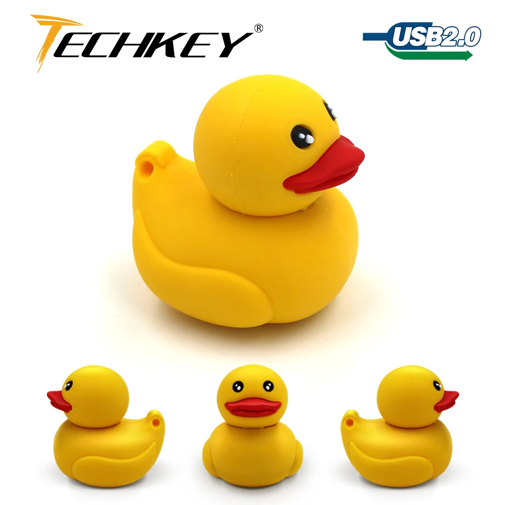 Usb флеш-накопитель в форме утки USB флеш-диск 16 ГБ 8 4 Гб usb 2 0 карта памяти 64 32 флешка