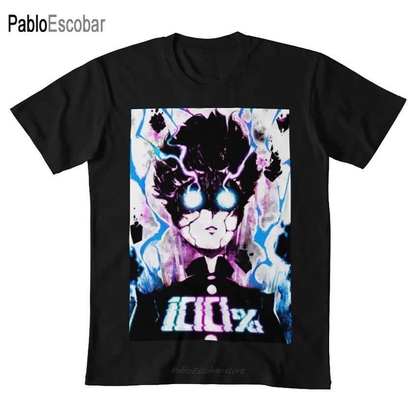 Футболка с принтом психомассы 100 | Мужская одежда