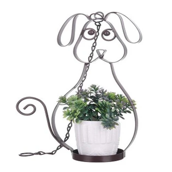 

Simulation Plant Ornaments Q Aberdeen Dog Hanging Ornaments Home Living Room Desk Decoration Small Bonsai