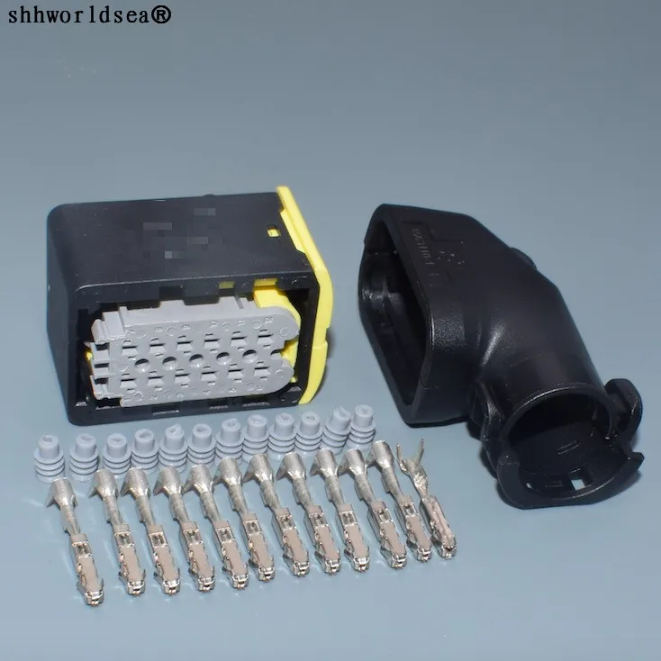 

shhworldsea 12 Pin 1.5mm 2-1703639-1 Auto Urea Pump Plug Electrical Waterproof Connector For Wiring Harness Socket